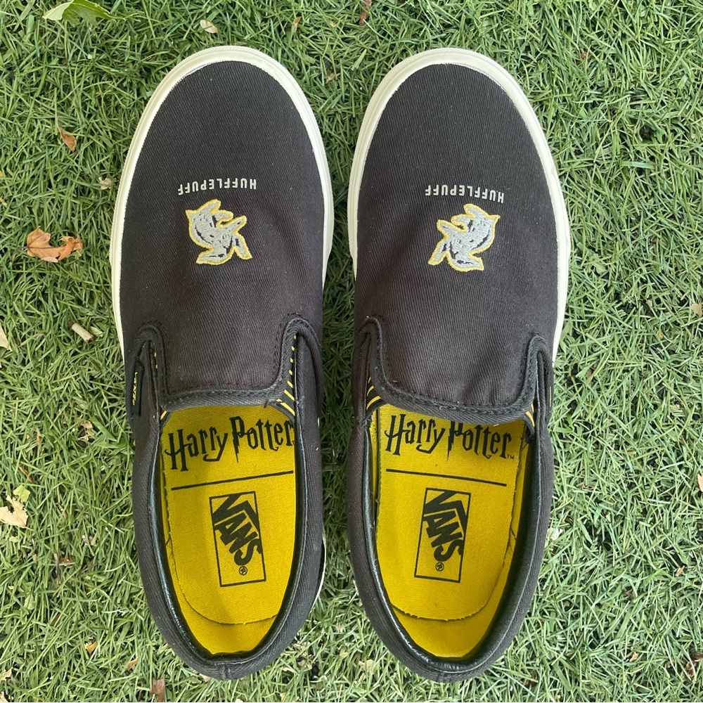 Vans x Harry Potter Hufflepuff Classic Slip On Shoes Men’s 5.0 Women’s 6.5